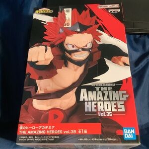 MHA Eijirou Kirishima Figure Figurine from The Amazing Heroes Vol 35 Series NEW